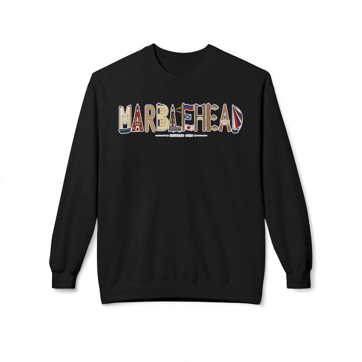 Marblehead Unisex Crewneck Sweatshirt