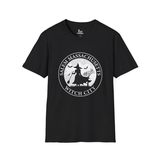 Salem Witch City Moonlit Witch Tee