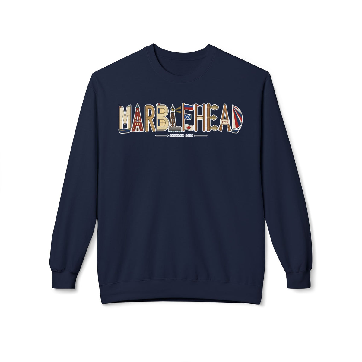 Marblehead Unisex Crewneck Sweatshirt