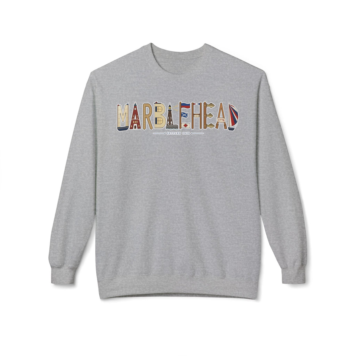 Marblehead Unisex Crewneck Sweatshirt