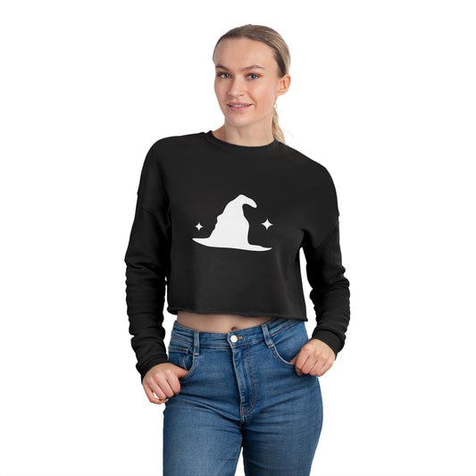 Witch Hat Cropped Sweatshirt